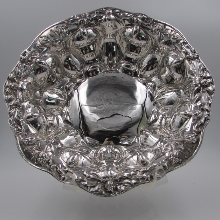 Faberge' "Grape Leaf" Blue Wine stopper S & K Ltd.