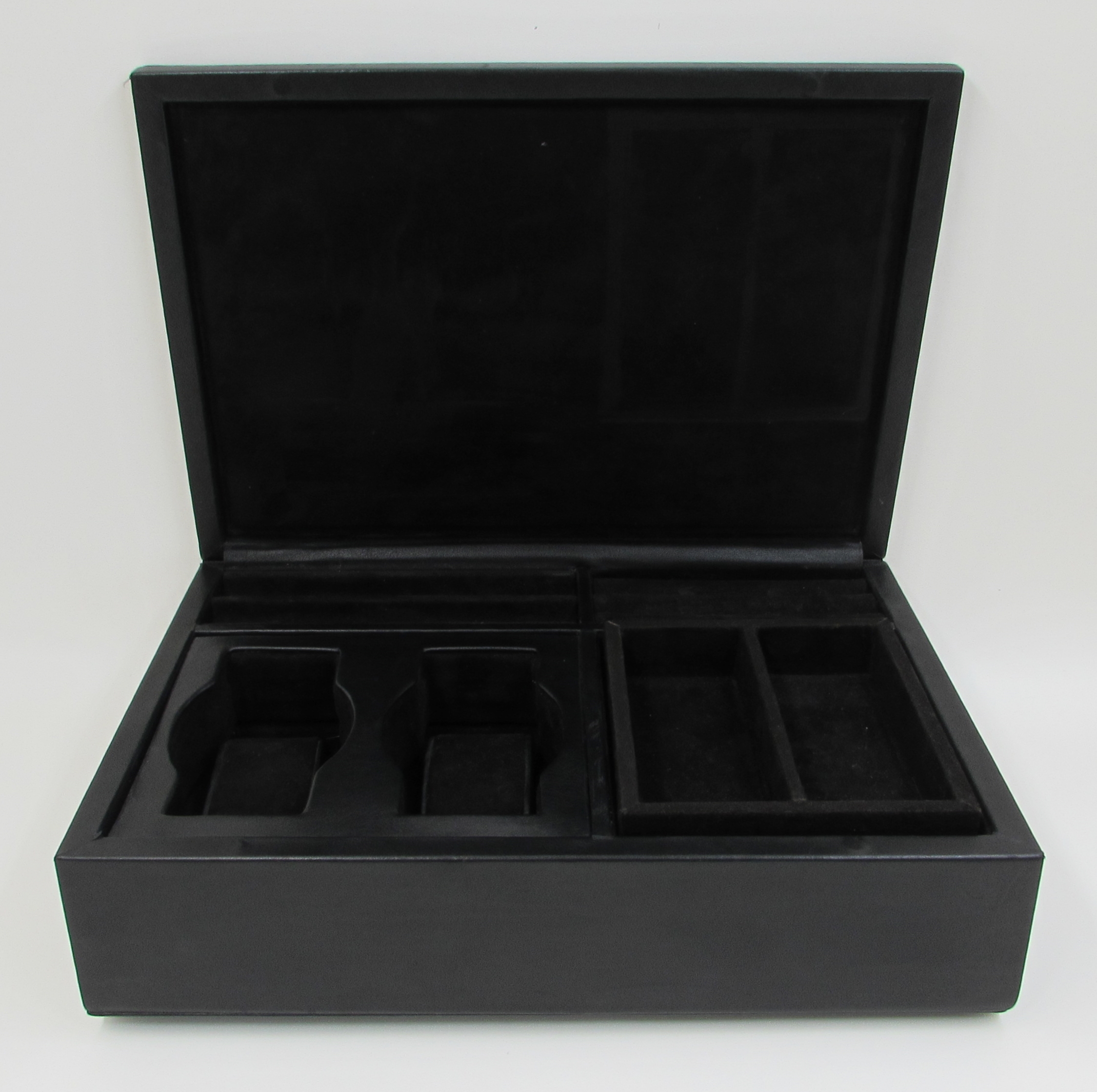 Jewelry Box - Black Stromboli Leather