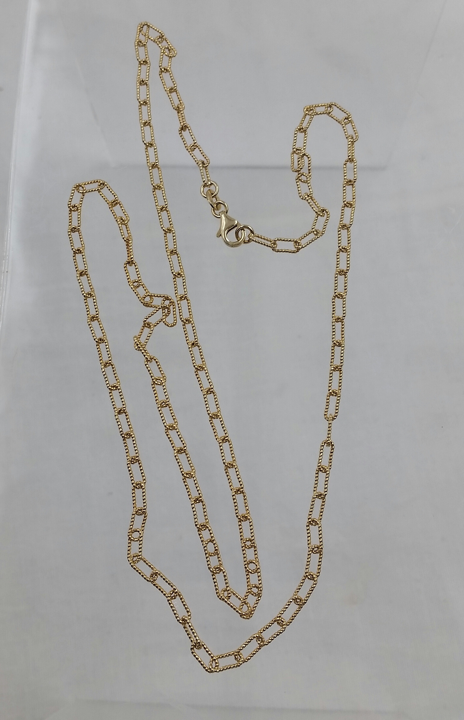 14 karat gold chain bracelet