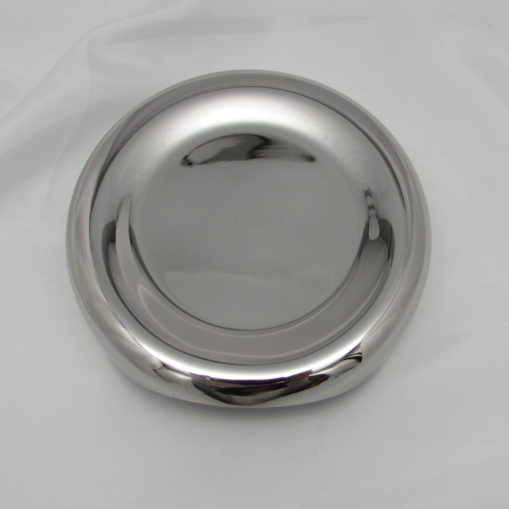 Georg Jensen "Sky" Stainless Steel & Leather Coaster Set - Image 13