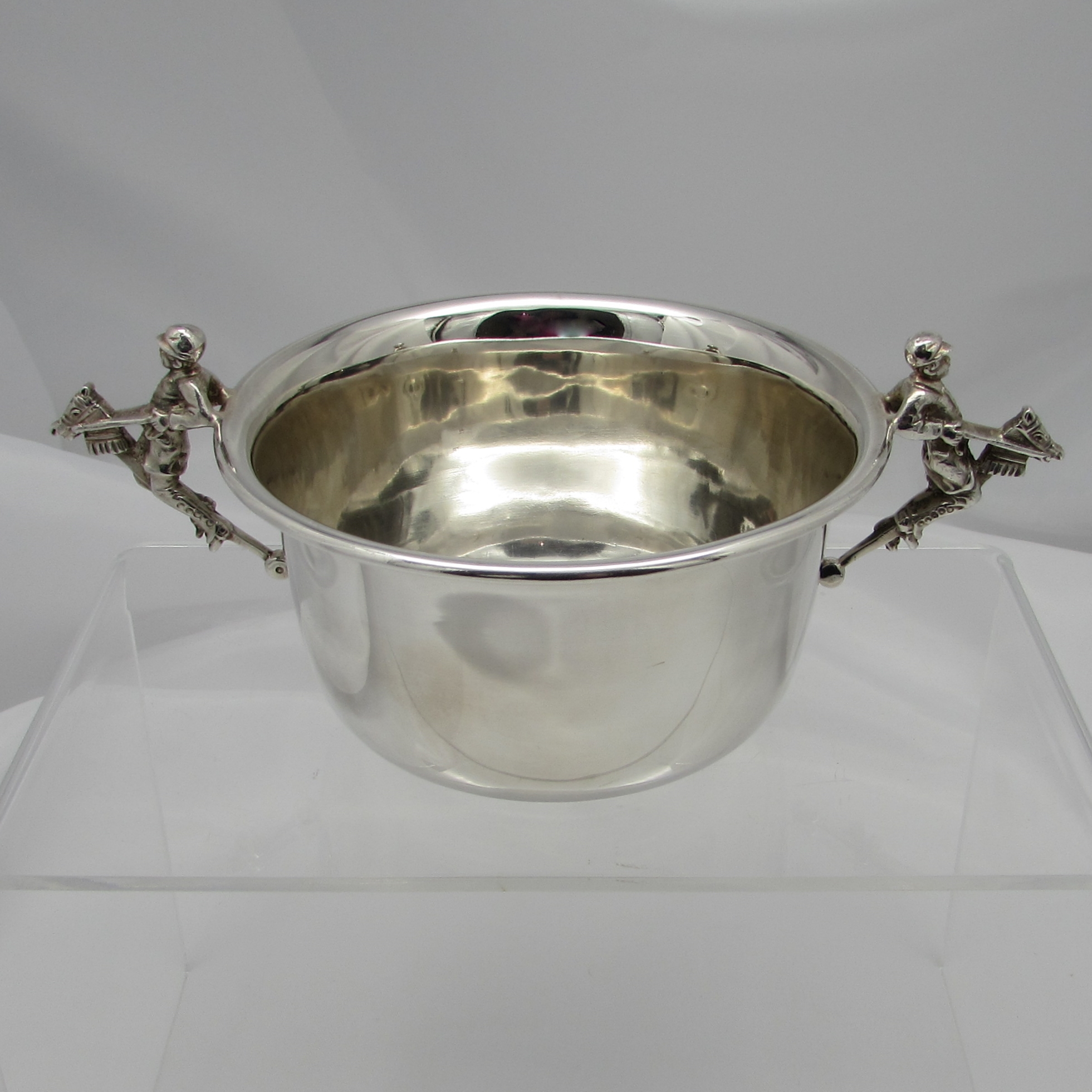 "Jockey" Baby Bowl-Sterling