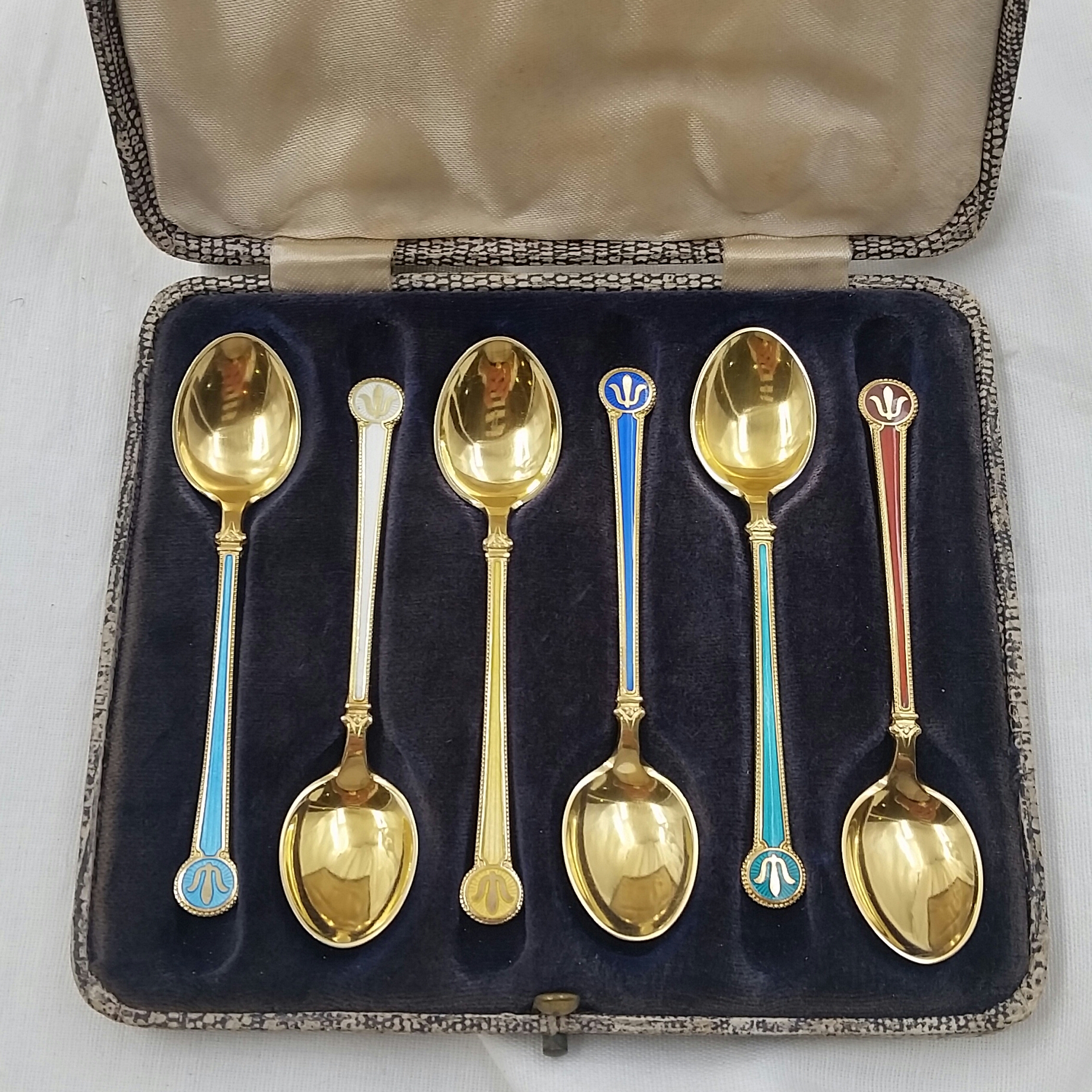 Gold Demitassee Spoon Set