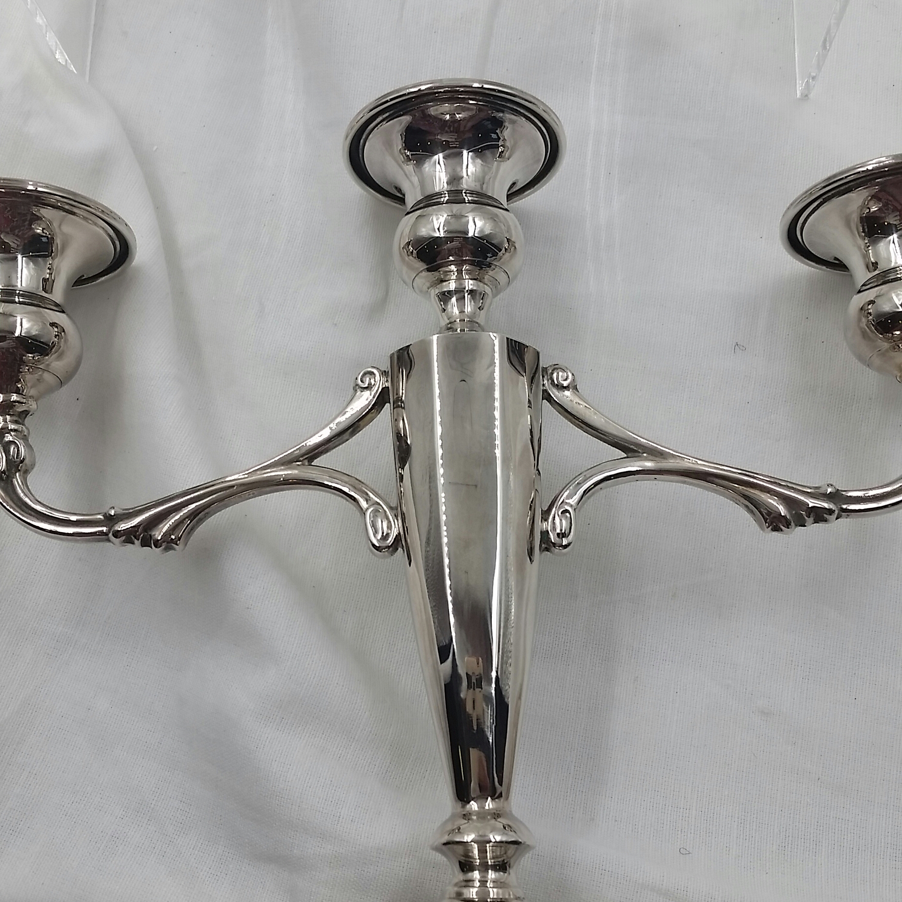 Sterling 3-Lite Candelabra - Image 9