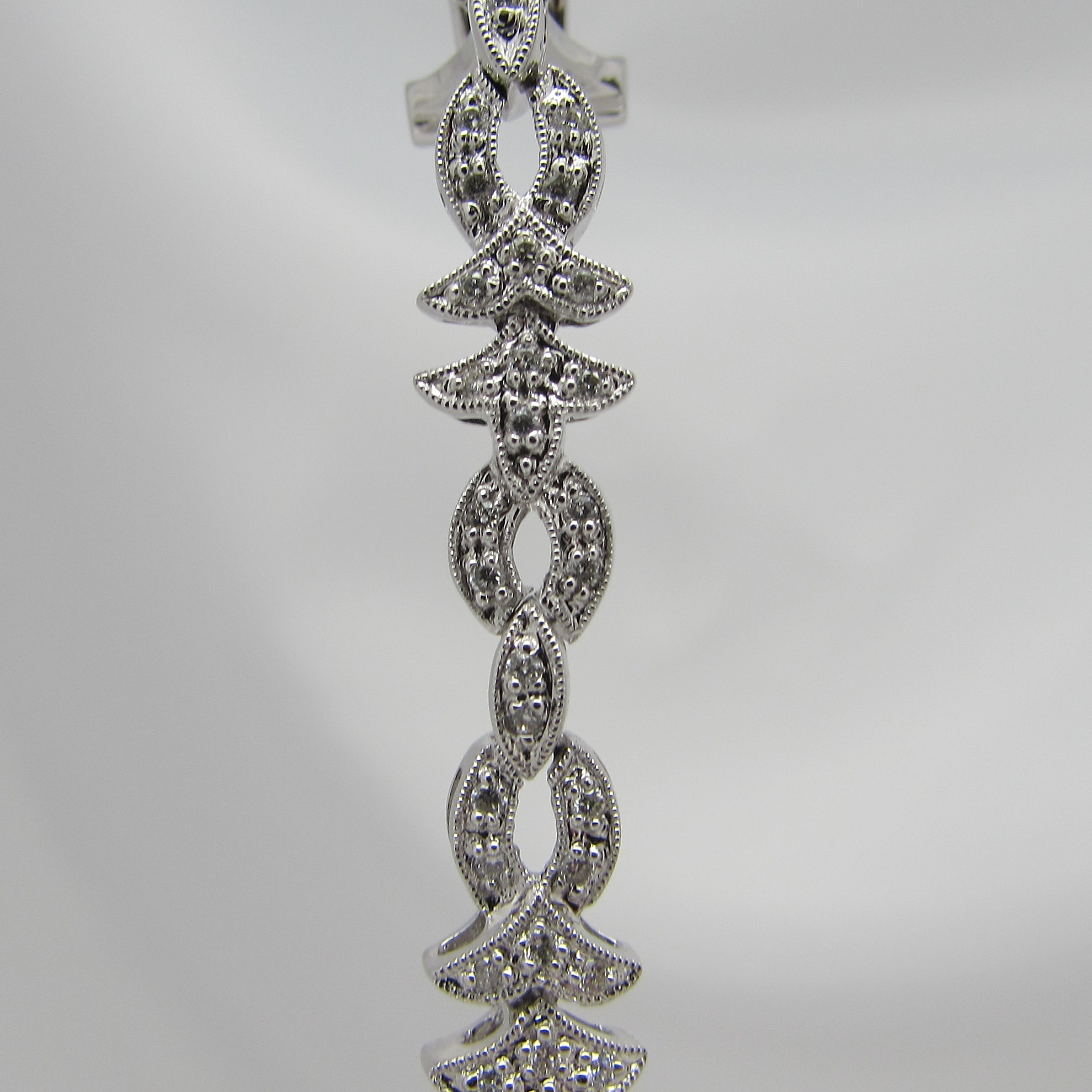 Natural Diamond "Chandelier" 14KT Earrings - Image 6