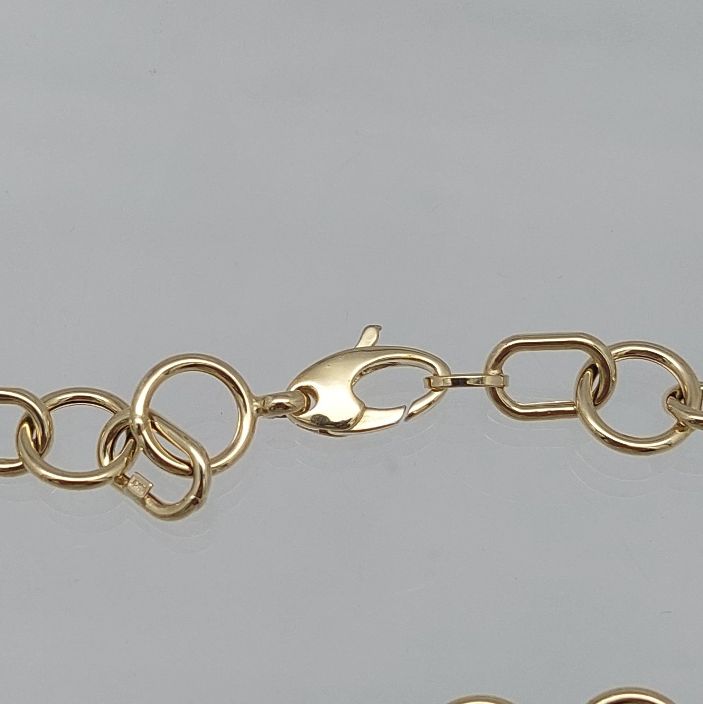 14KT "Mixed" Link Necklace - Image 5