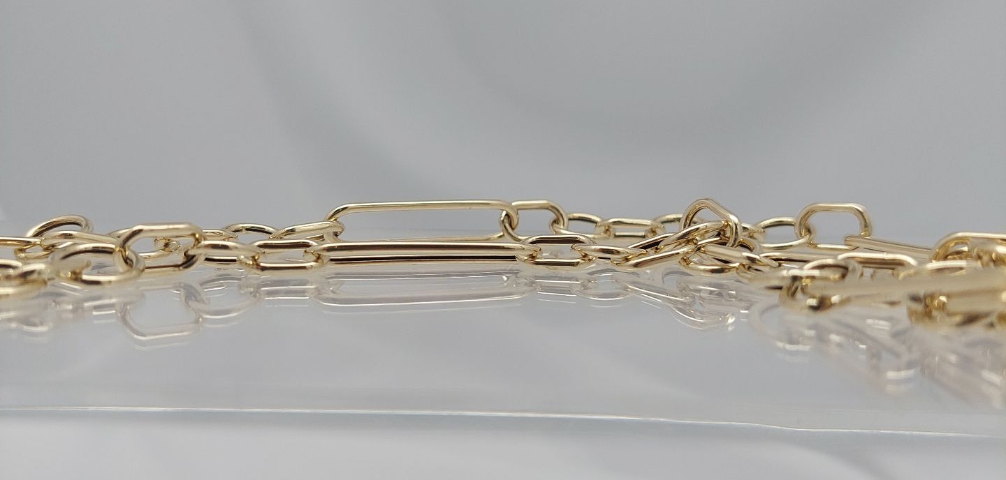 14KT "Mixed" Link Necklace - Image 6