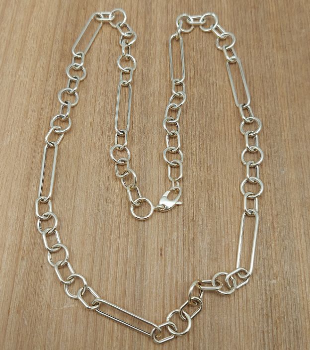 14KT "Mixed" Link Necklace