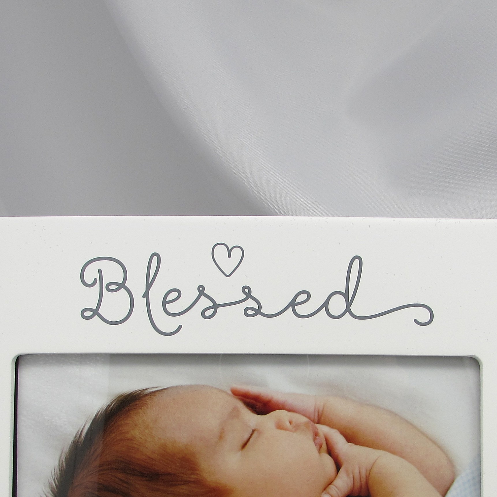 Blessed Baby Resin 4" x 6" Frame - Image 2