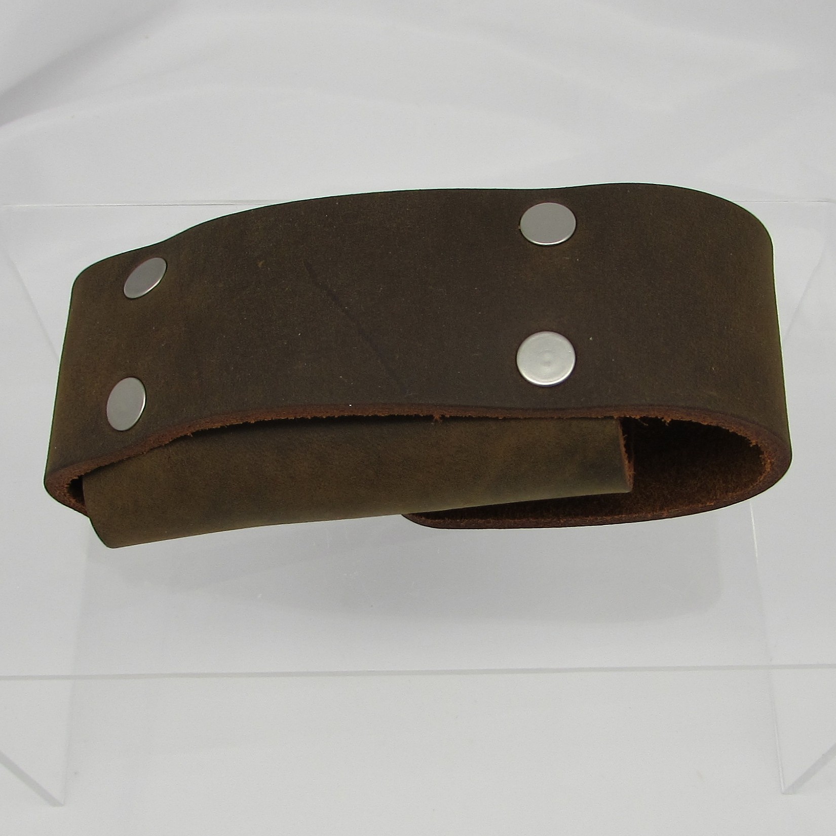 Handmade Brown Leather Large Multi-Tool Case - Image 9