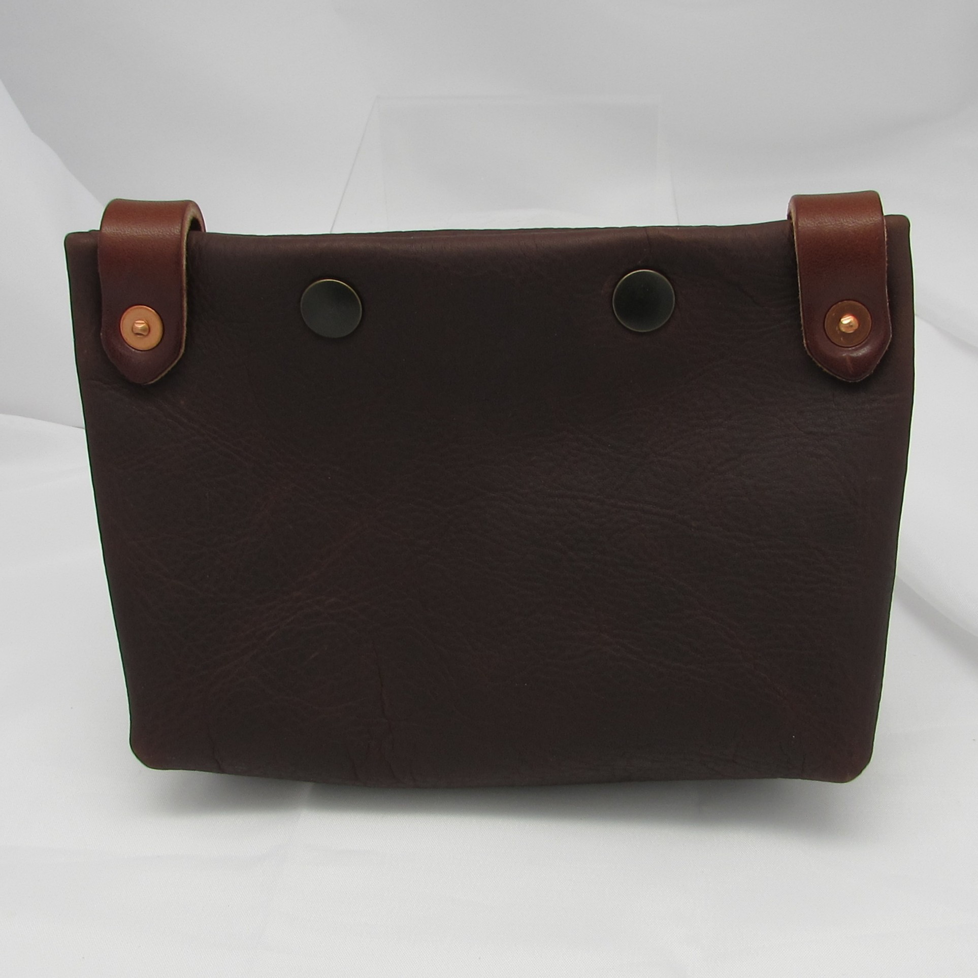 Handmade Brown Leather "Winston" Pouch - Image 3