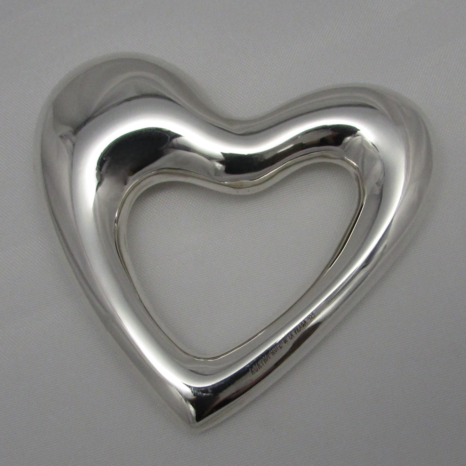 Sterling Heart Rattle - Image 4