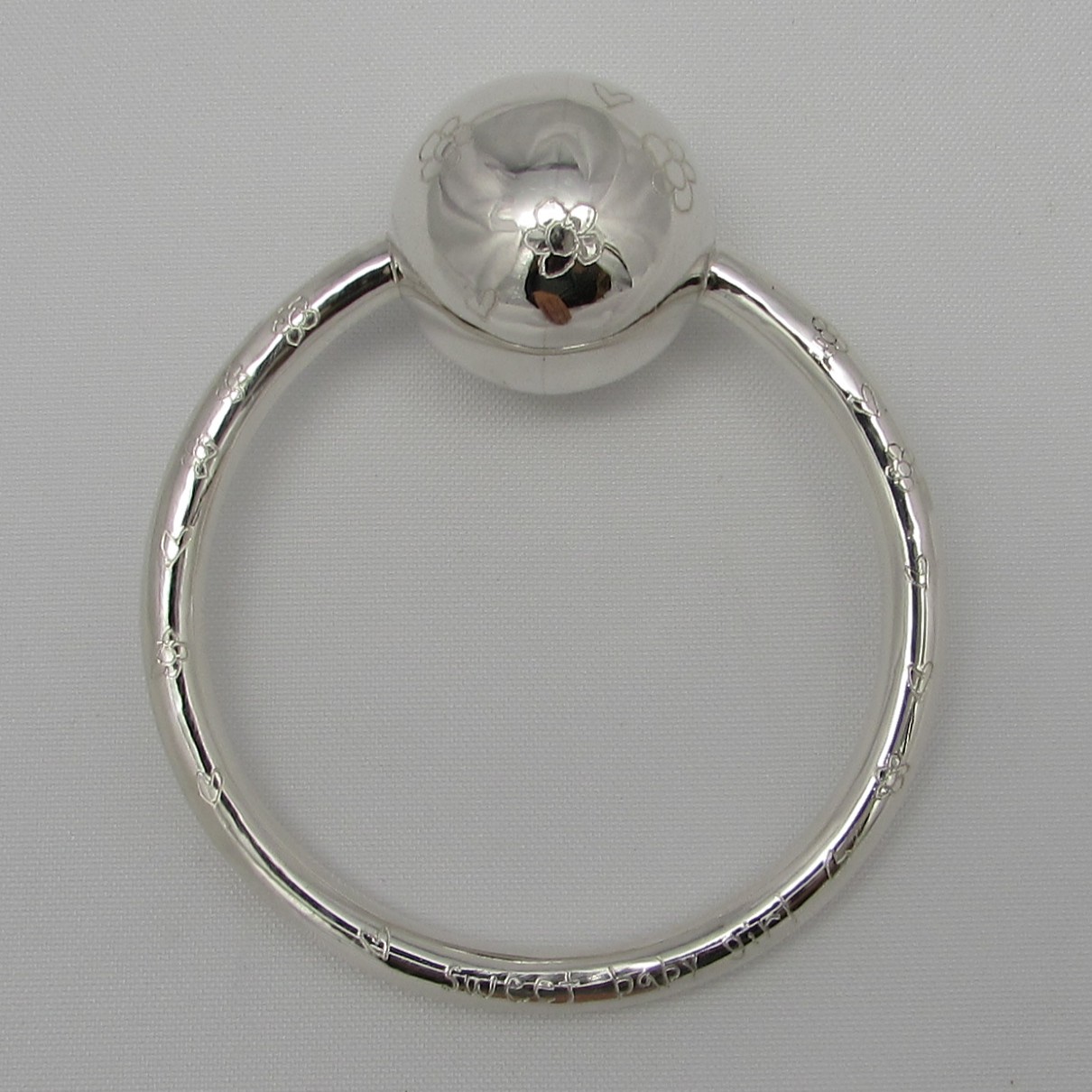 Sterling Girl Rattle - Image 3