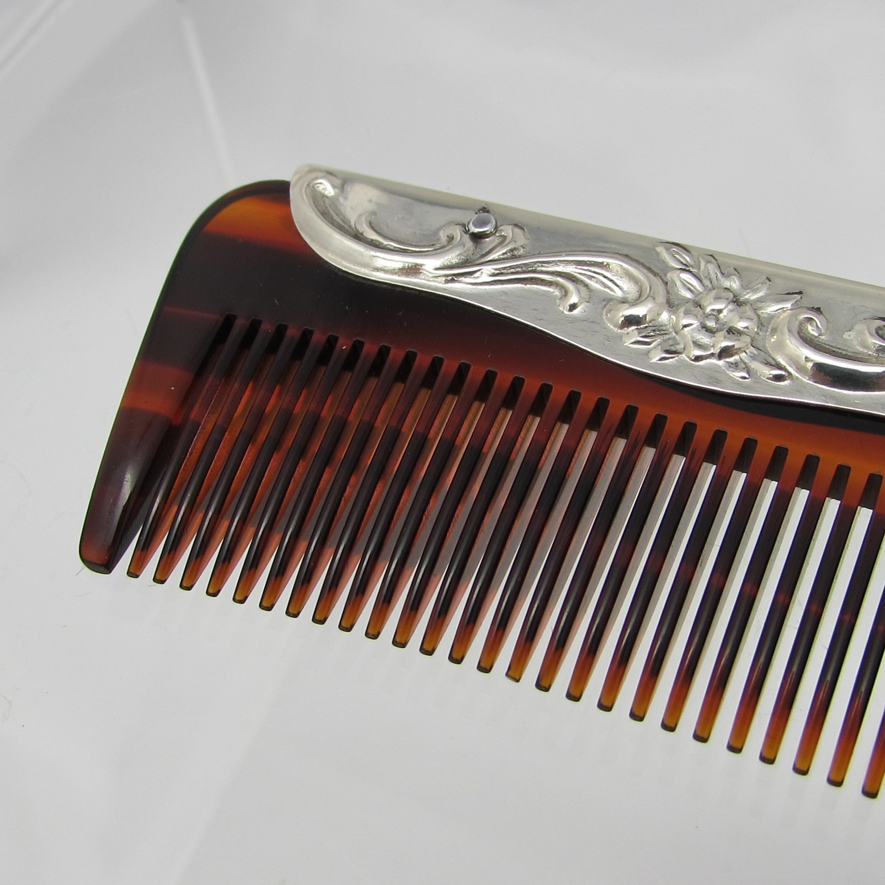 Sterling Boy's Oval Brush & Comb Set - Image 18