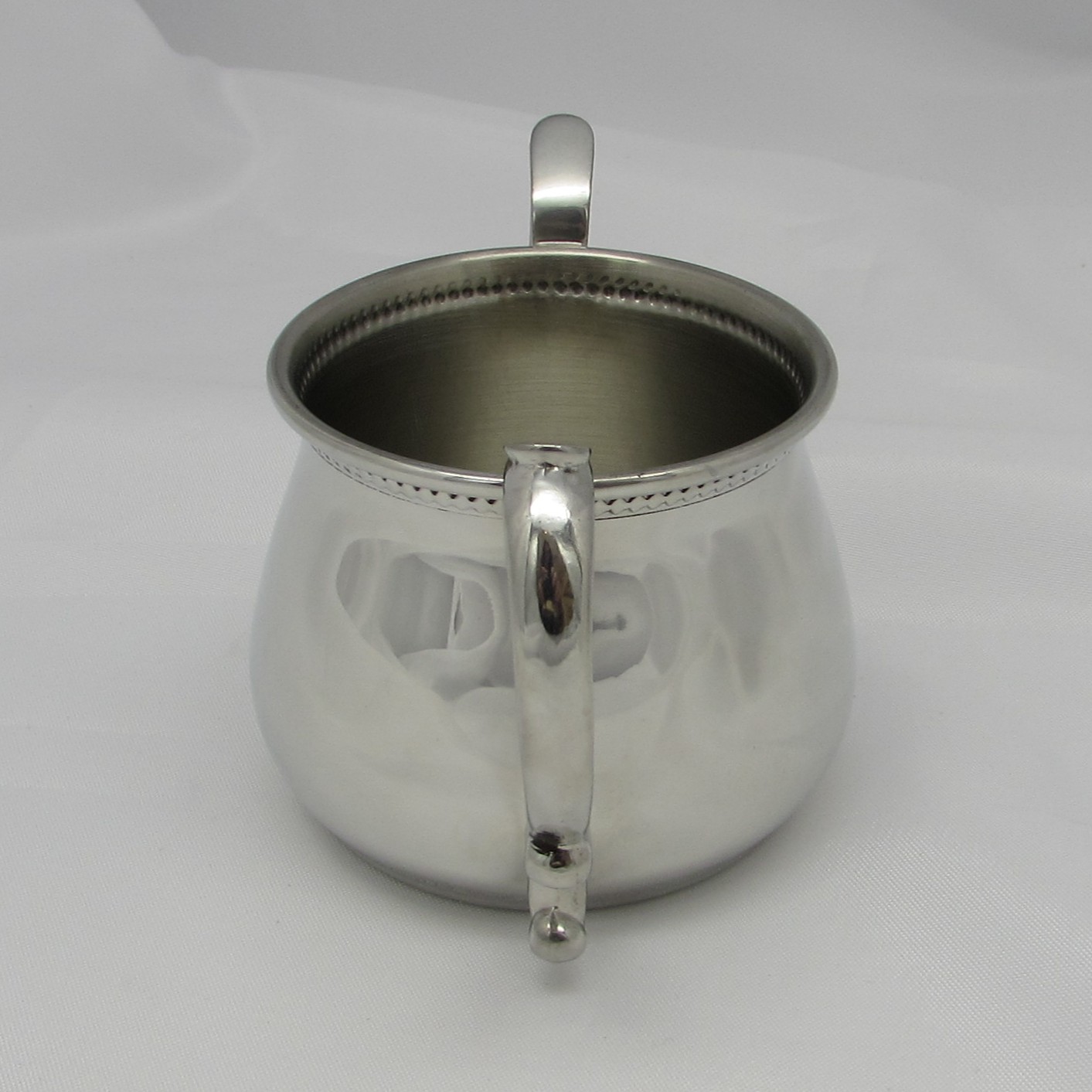 Pewter Double Handle Baby Cup - Image 3