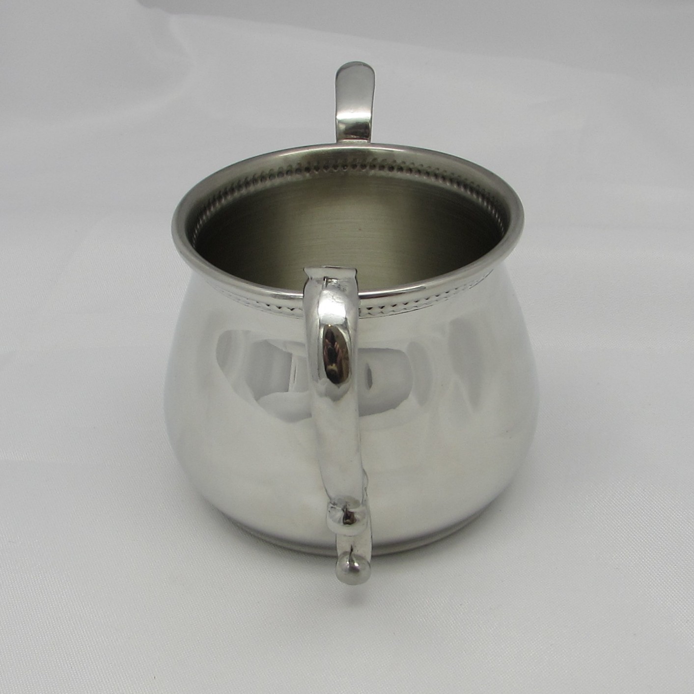 Pewter Double Handle Baby Cup - Image 5