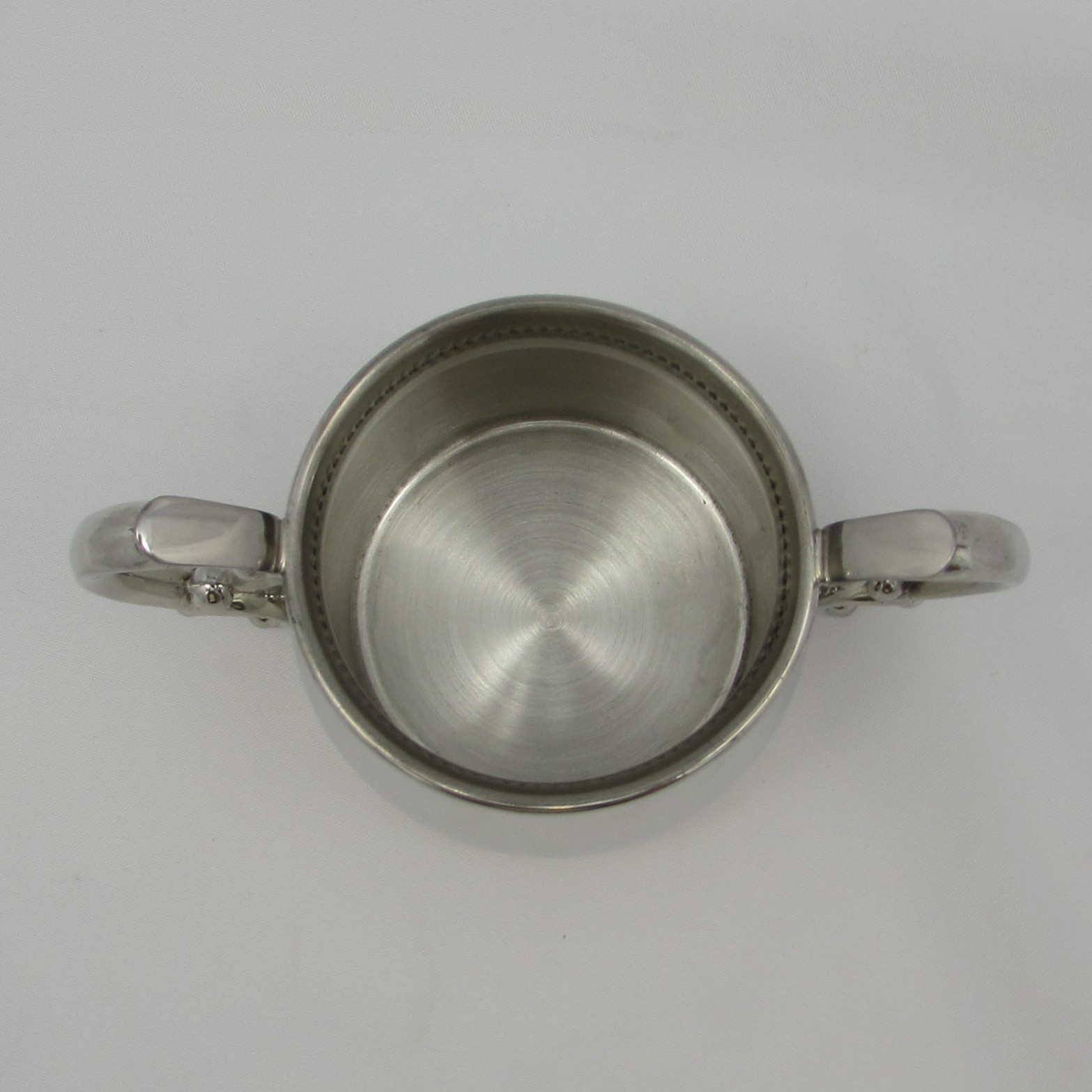 Pewter Double Handle Baby Cup - Image 6