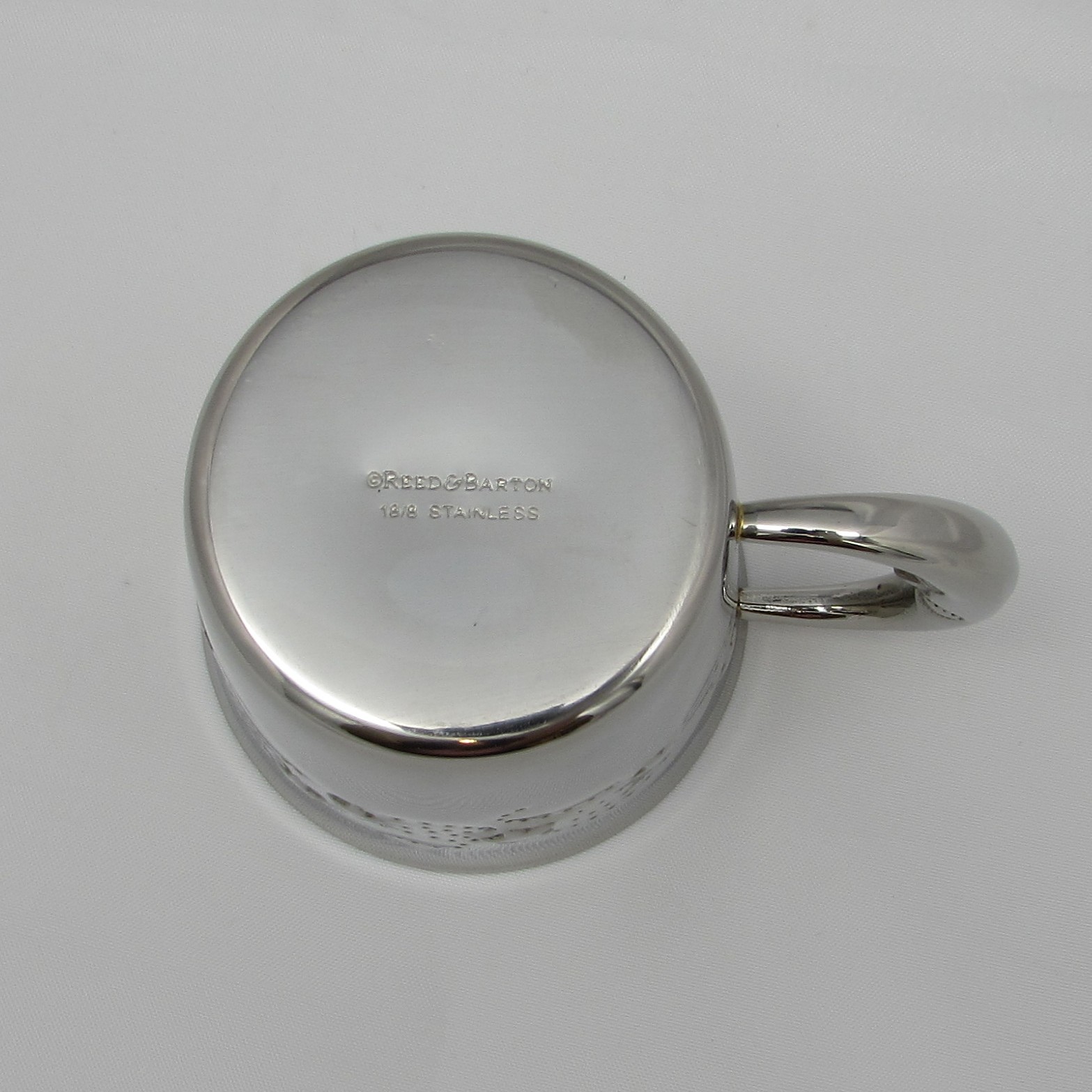 Reed & Barton Stainless Steel Baby Cup with Lid - Image 10