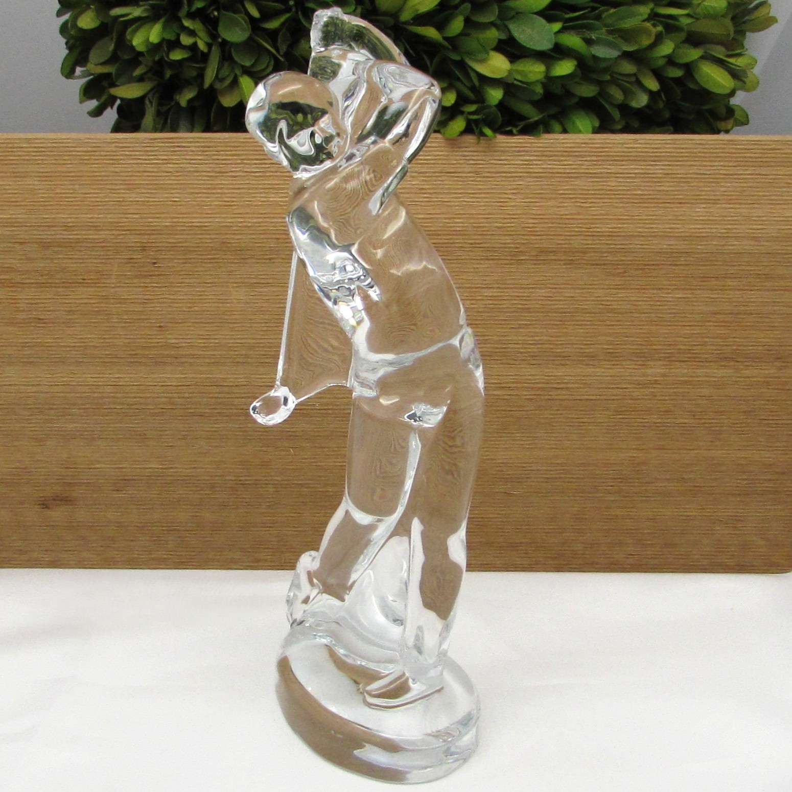 Baccarat Crystal "Augusta Golfer" Figurine