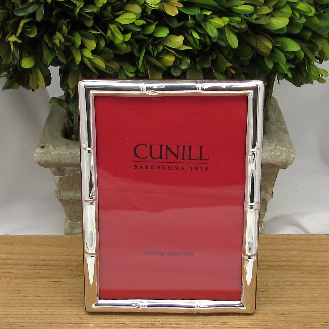 Cunill Sterling "Bamboo" Picture Frame 4" x 6"