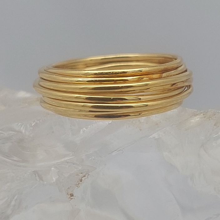 18KT "Coil" Ring - Image 2