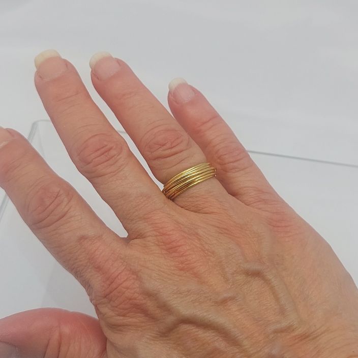 18KT "Coil" Ring - Image 5