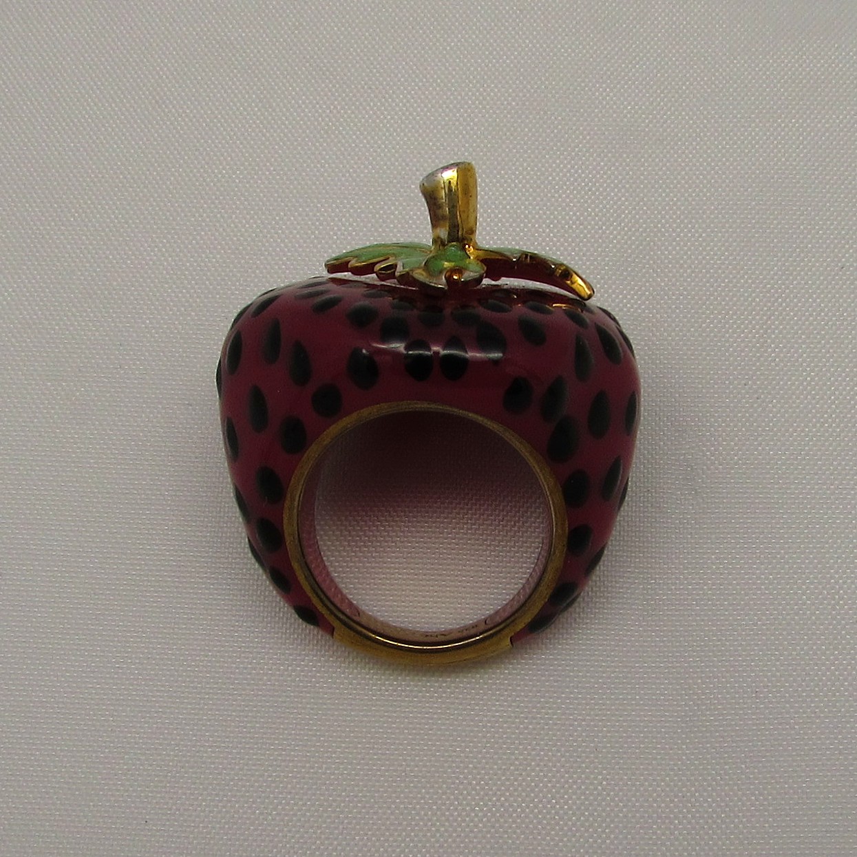 "Fruit Cocktail" Strawberry Ring - Image 11