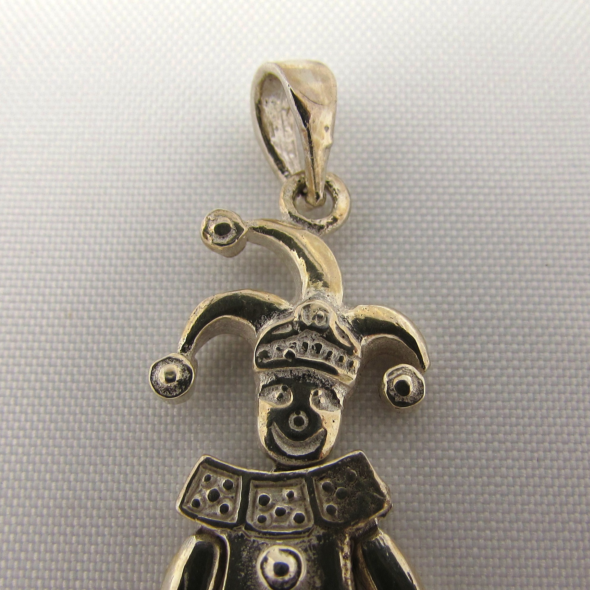 Sterling Moveable Clown Charm - Image 7