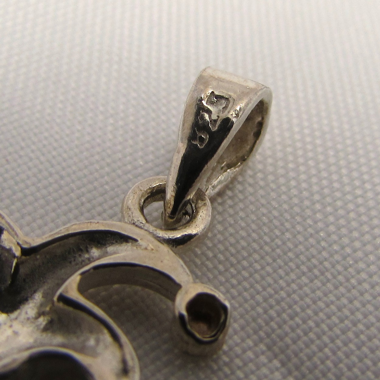 Sterling Moveable Clown Charm - Image 9
