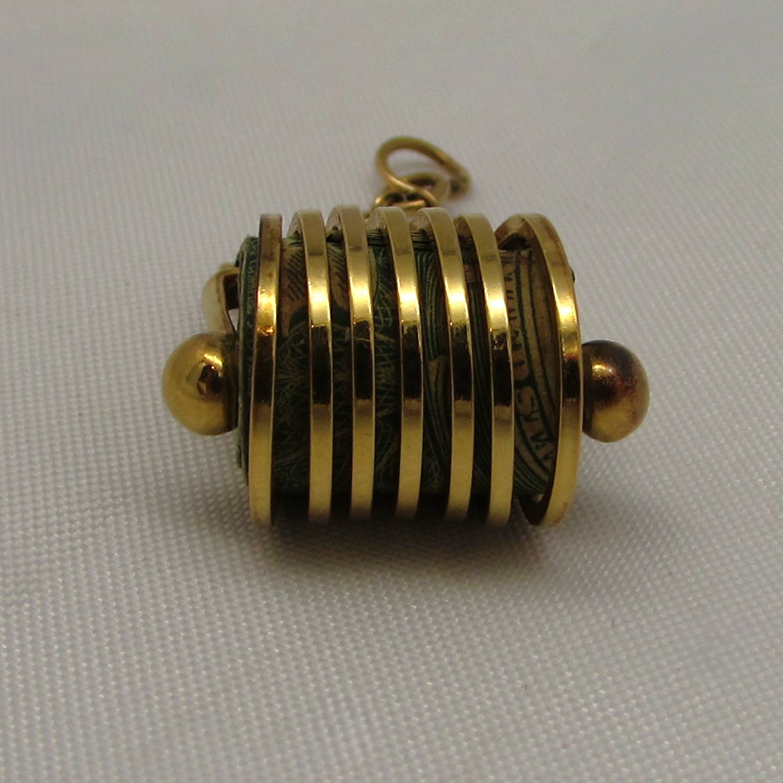 12KT Gold Filled Vintage Purse Charm - Image 6