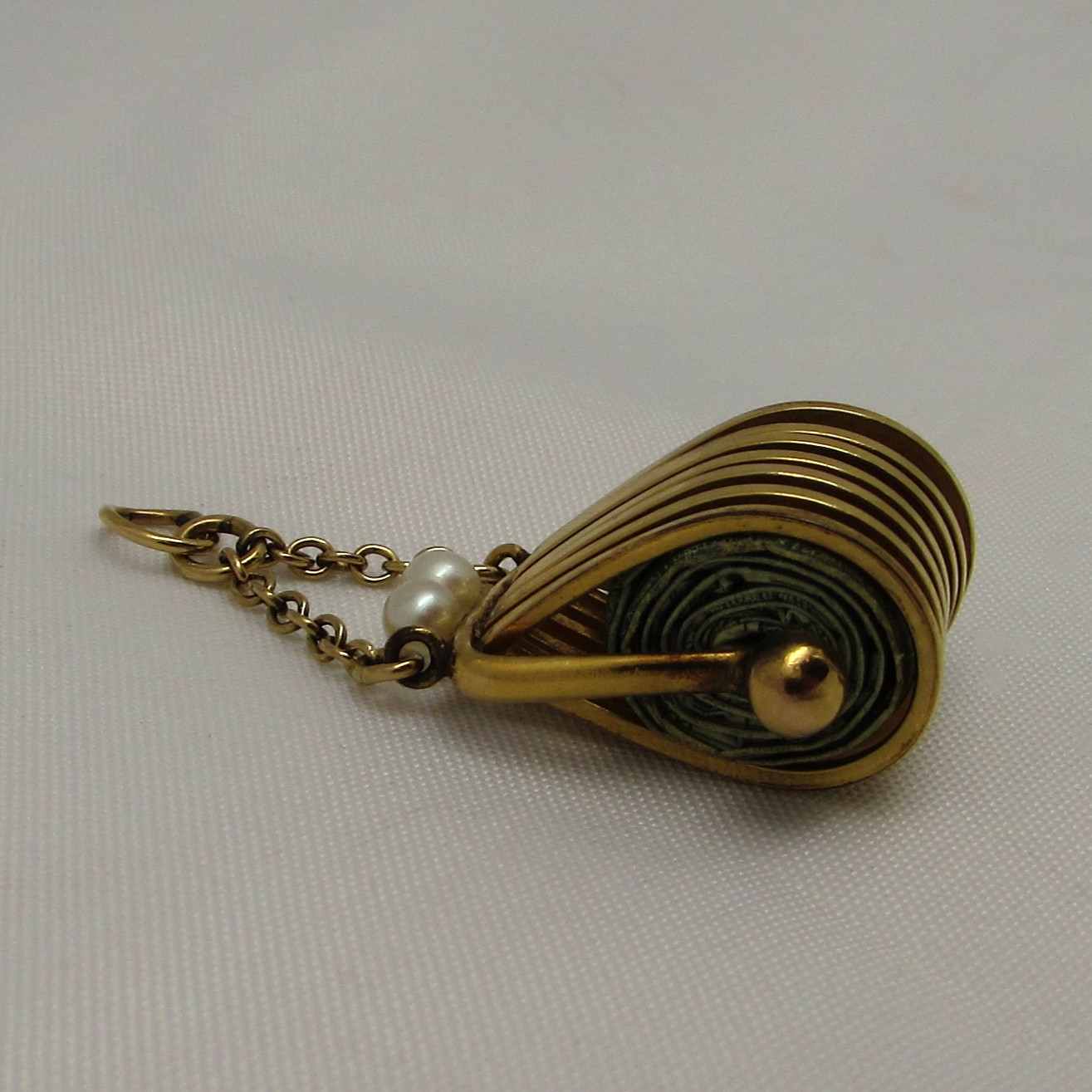 12KT Gold Filled Vintage Purse Charm - Image 4