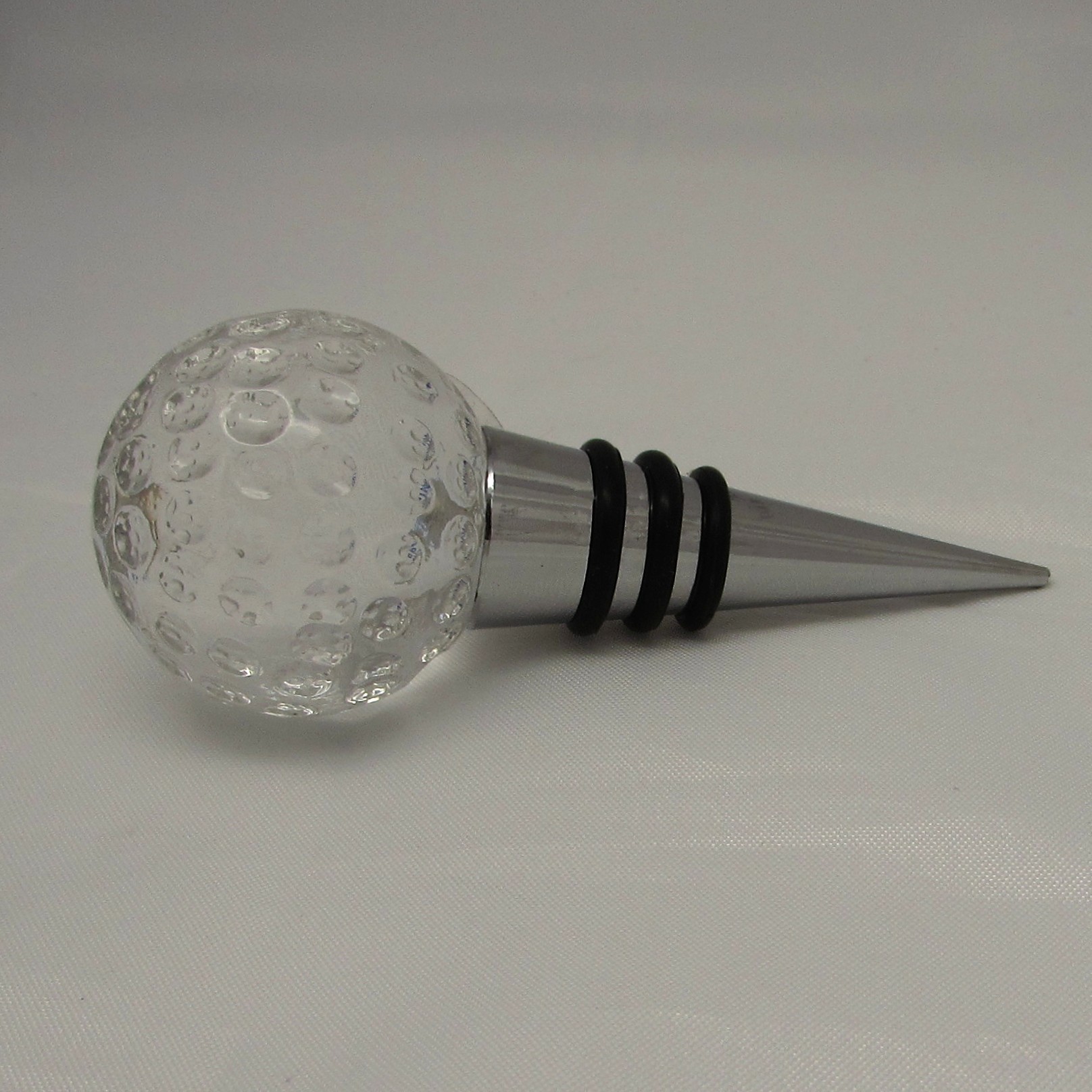 Badash Crystal Golf Ball Wine Stopper - Image 3
