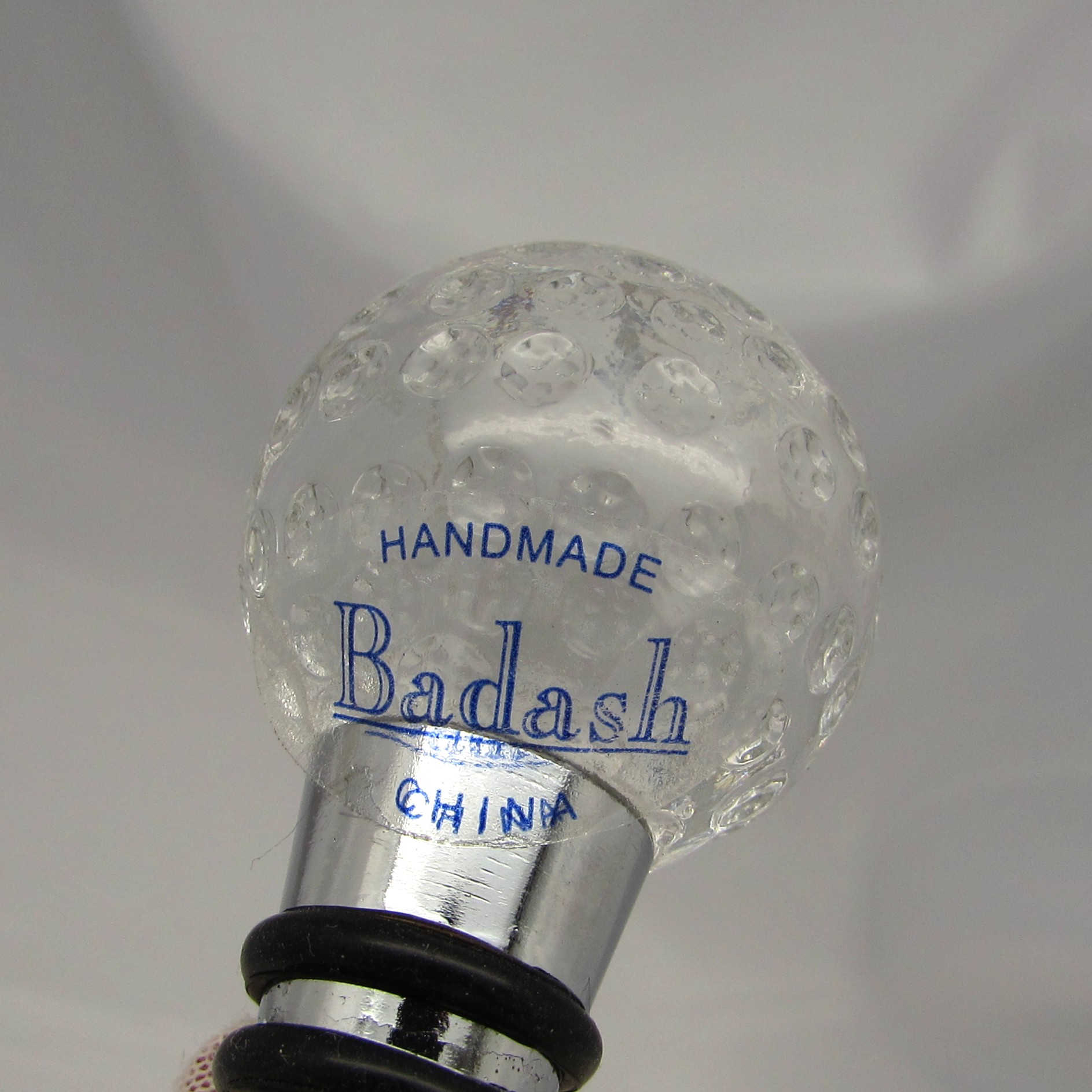 Badash Crystal Golf Ball Wine Stopper - Image 5