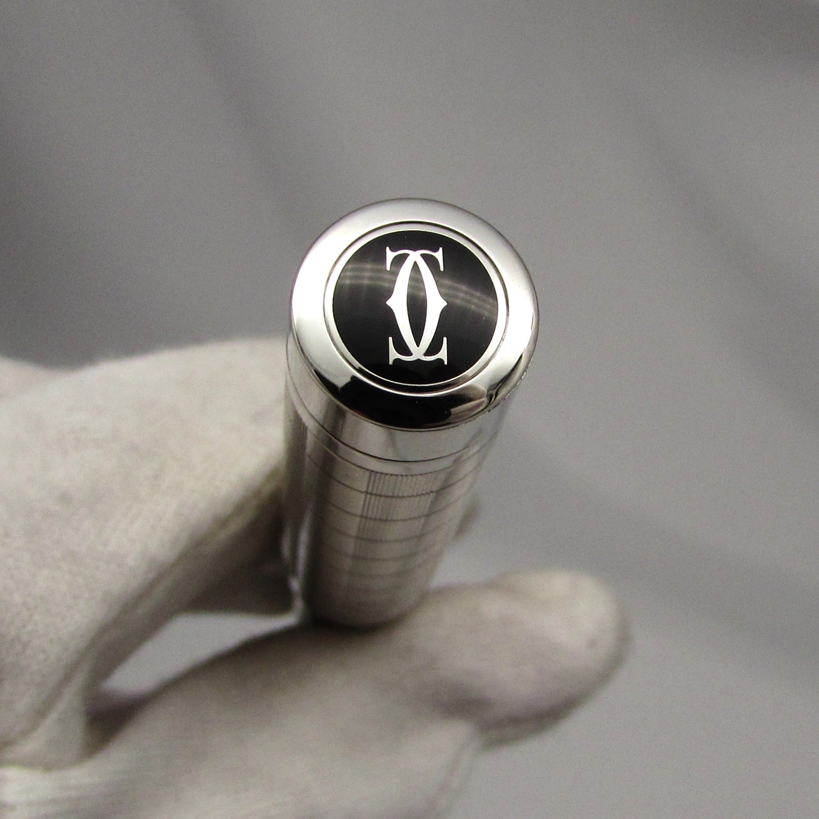 Cartier Platinum Plated Pasha Pen - Image 6