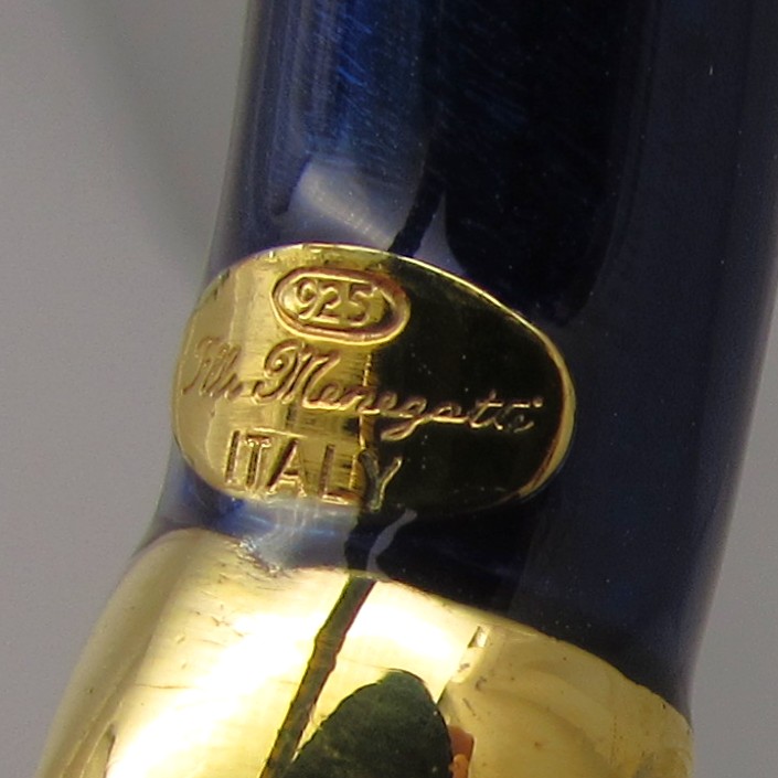 Sterling Bracelet with 24KT Yellow Gold Plate & Enamel - Image 7