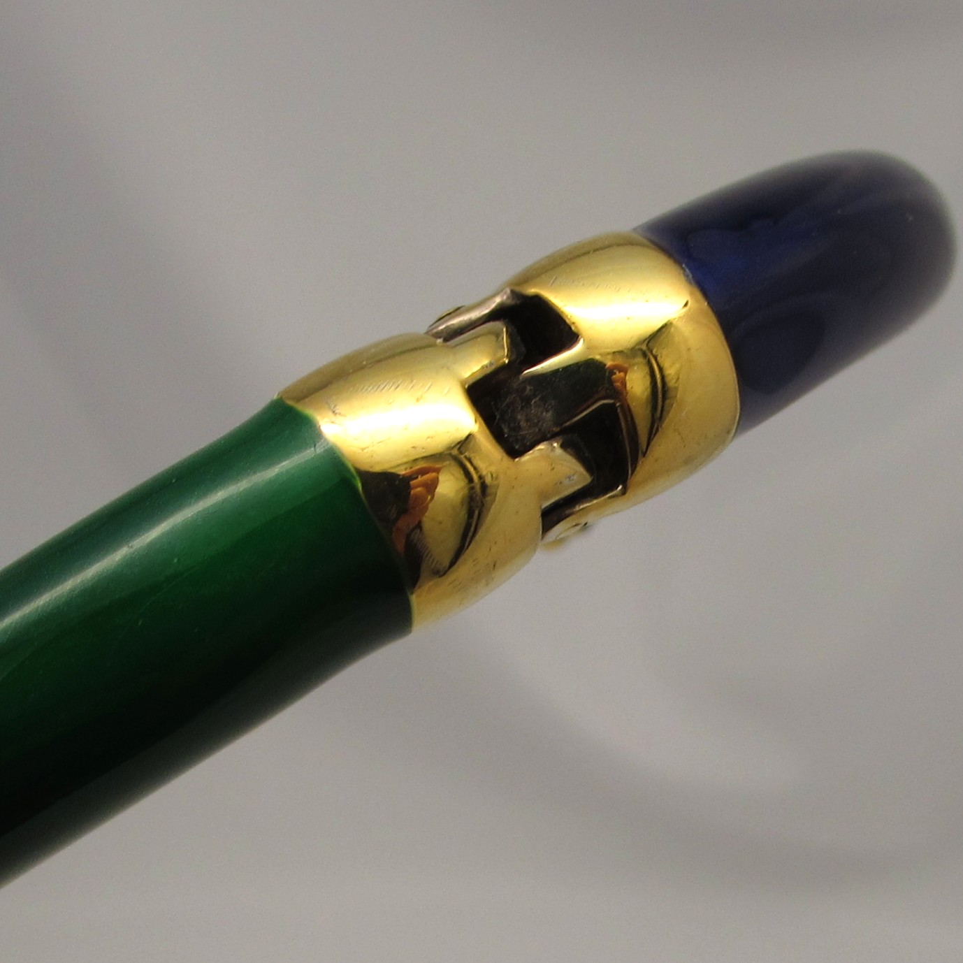 Sterling Bracelet with 24KT Yellow Gold Plate & Enamel - Image 5