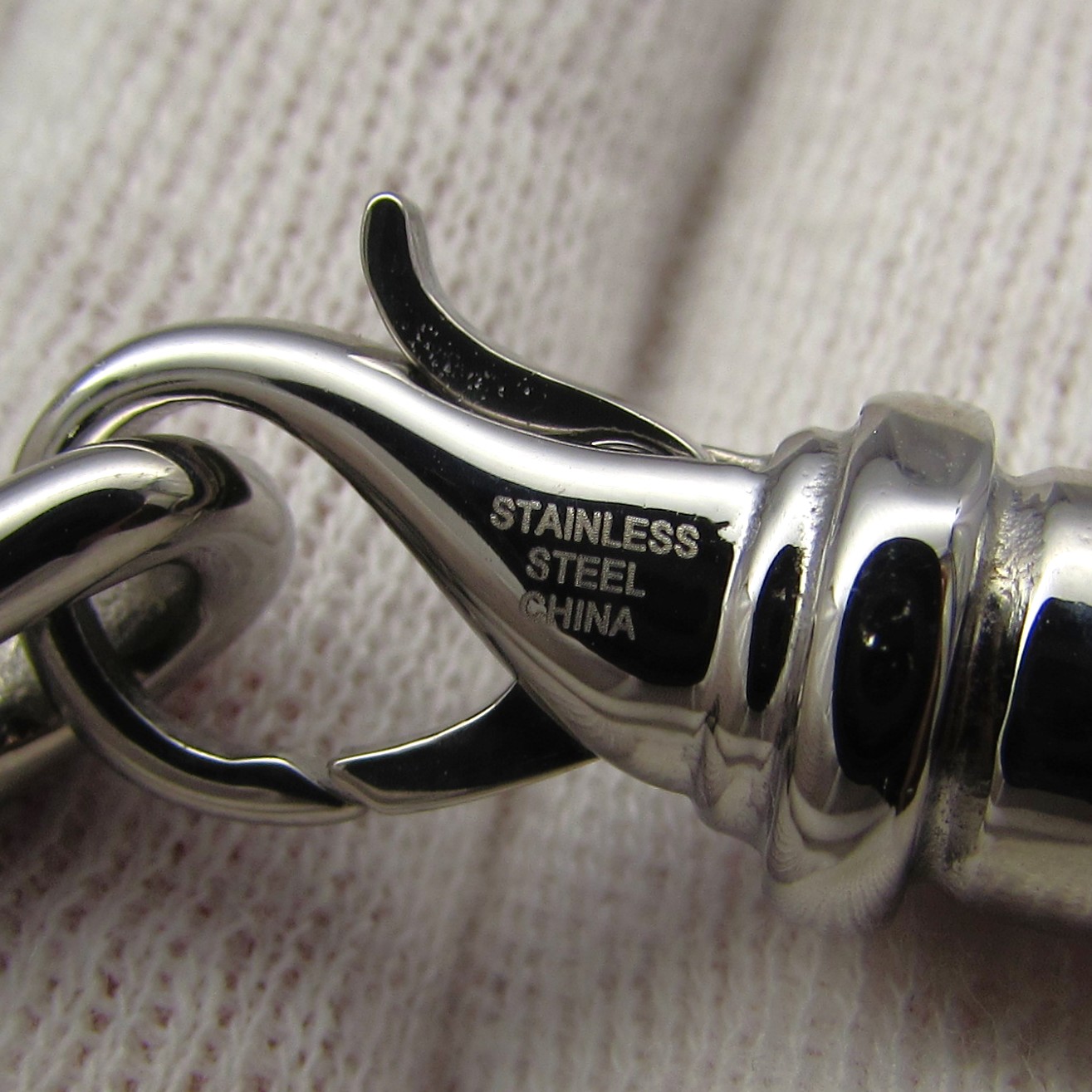 Braided Leather & Stainless Steel Men's Necklace - Image 6