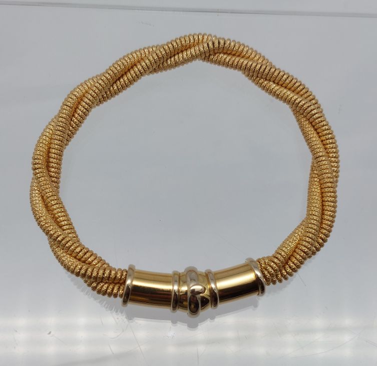 18KT Multi "Coiled" Bracelet - Image 2