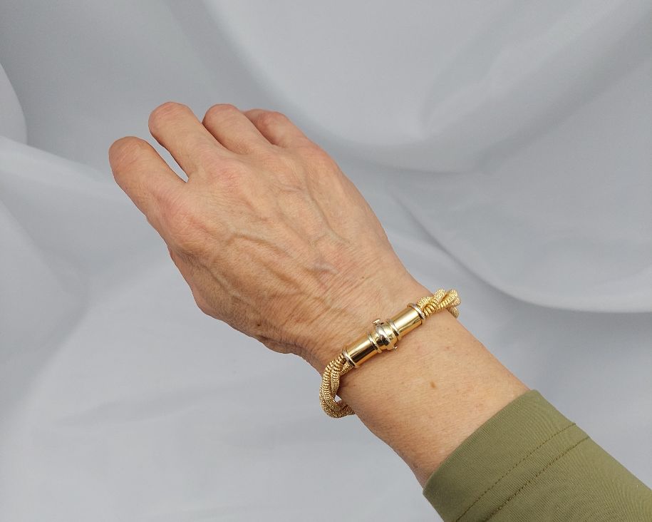 18KT Multi "Coiled" Bracelet - Image 11