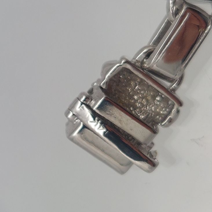 14KT "Pyramid" Diamond Bracelet - Image 7