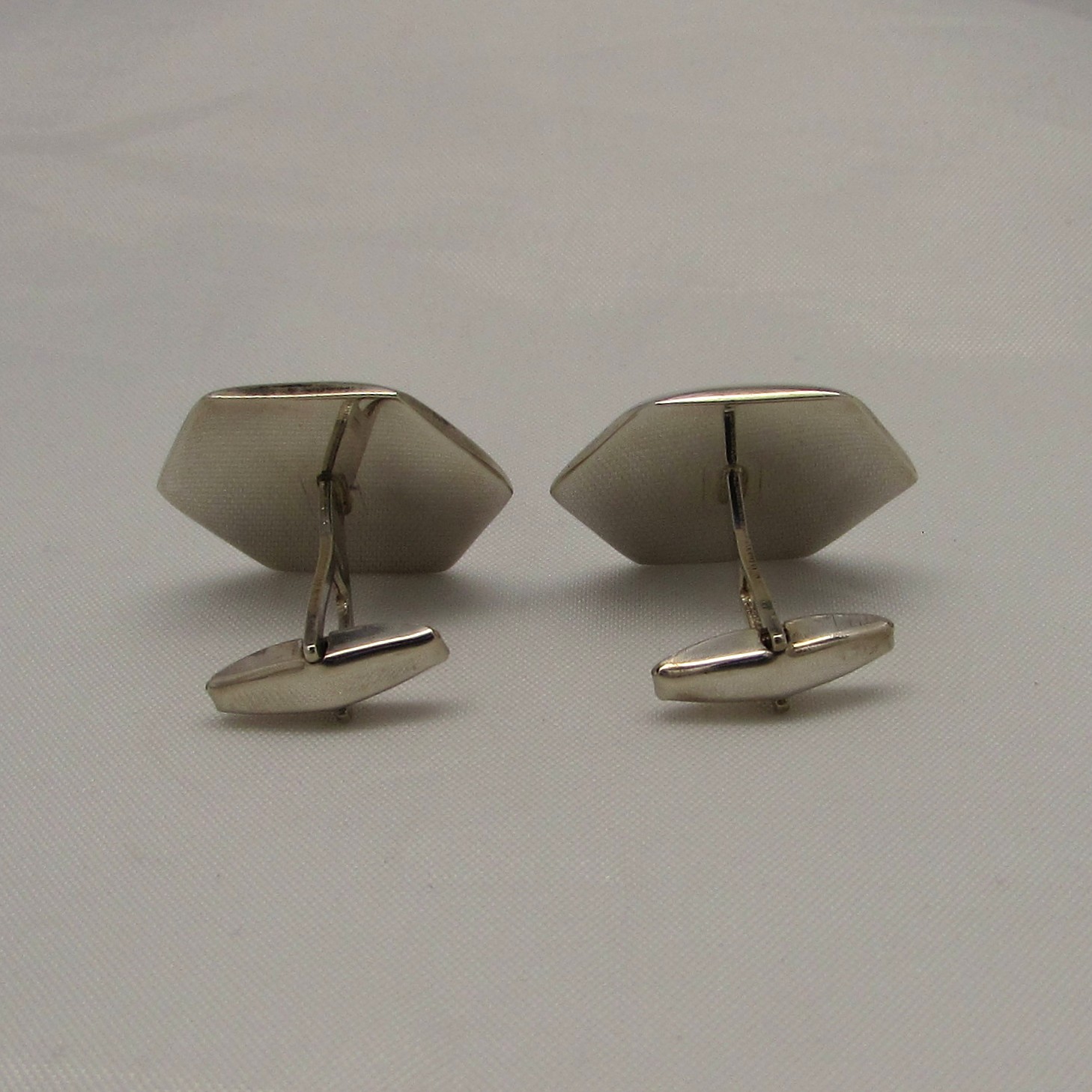 Sterling & Baltic Amber Cufflinks - Image 4