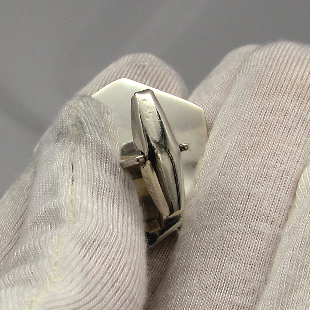 Sterling & Baltic Amber Cufflinks - Image 9