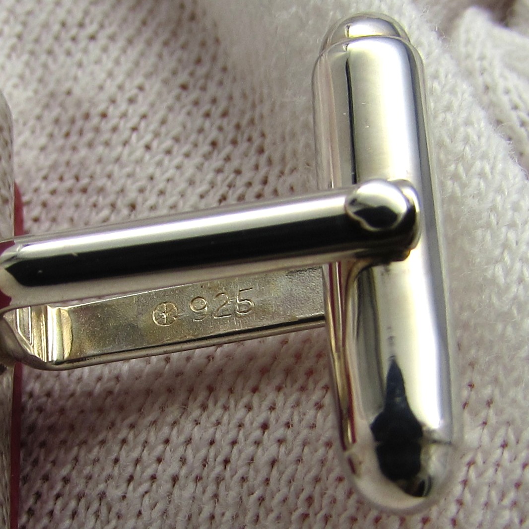 Sterling & Coral Cufflinks - Image 9
