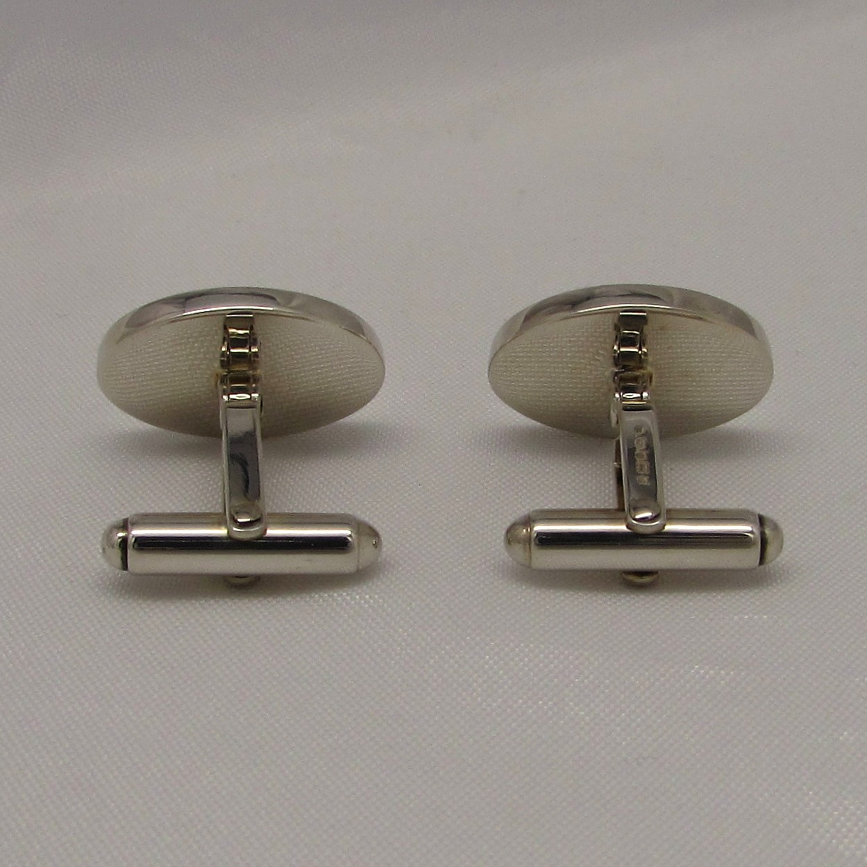 Sterling Oval Cufflinks - Image 4