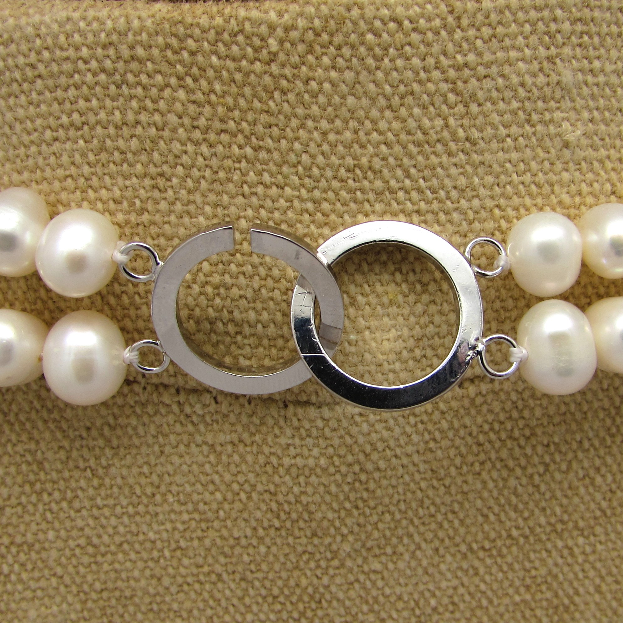 Freshwater Pearl, Abalone Shell & Crystal Necklace - Image 10