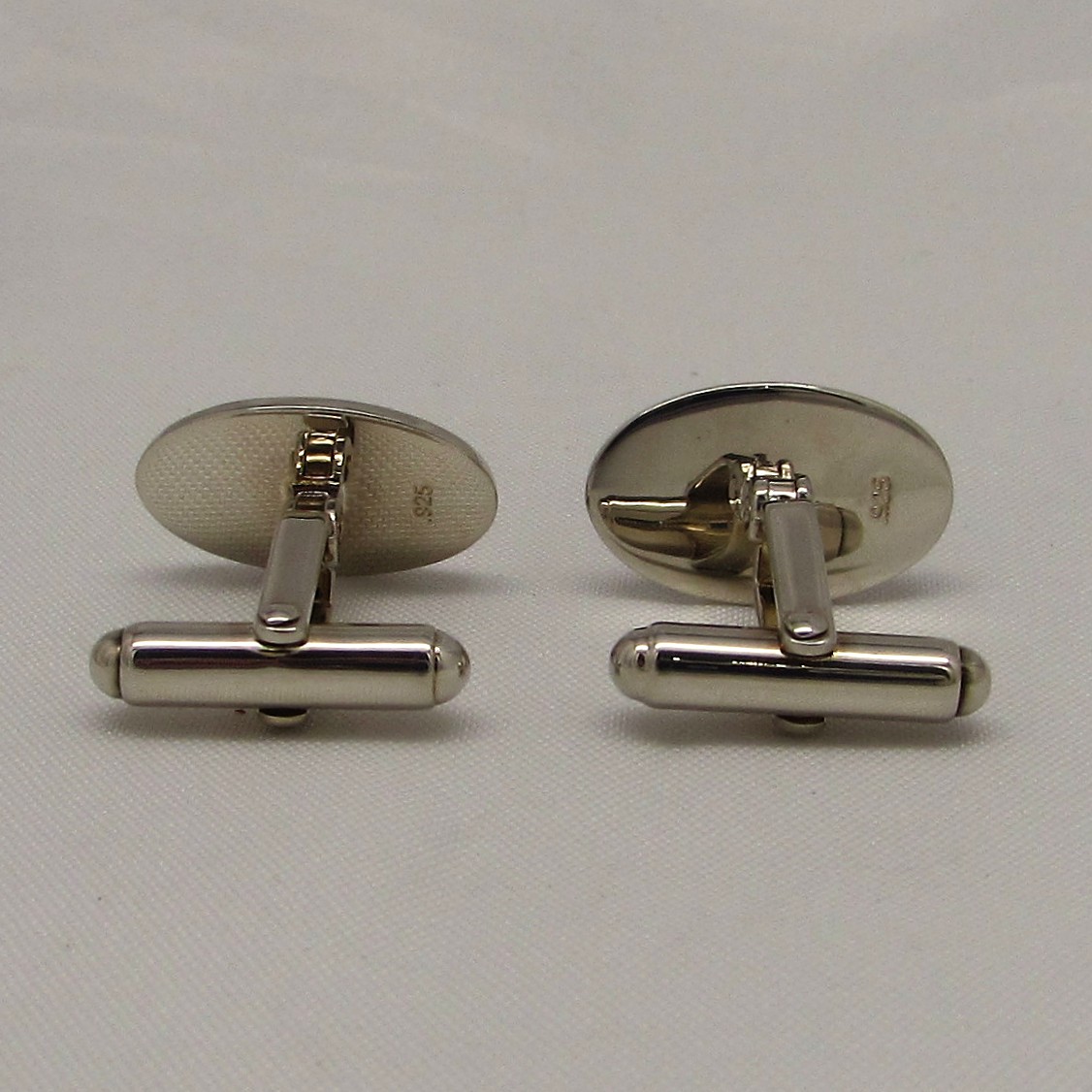 Sterling and Onyx Cufflinks - Image 4