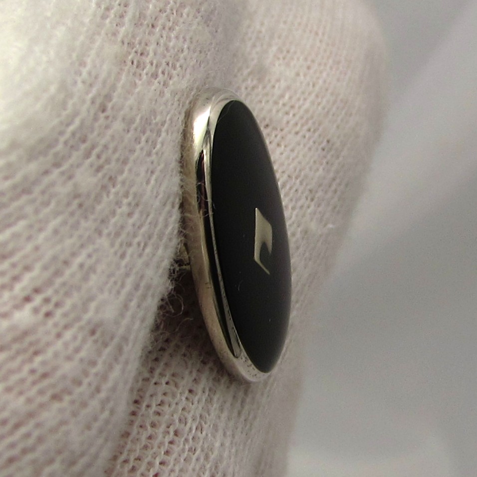 Sterling and Onyx Cufflinks - Image 7