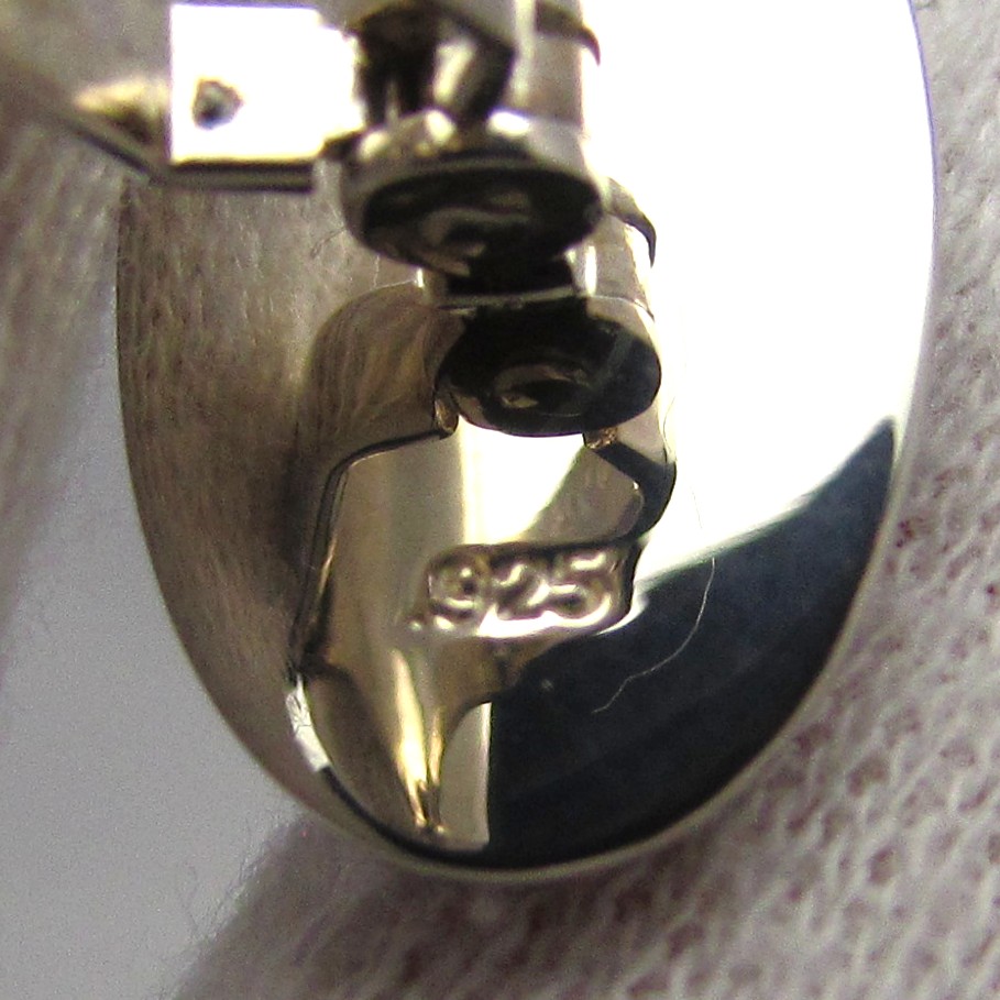 Sterling and Onyx Cufflinks - Image 8