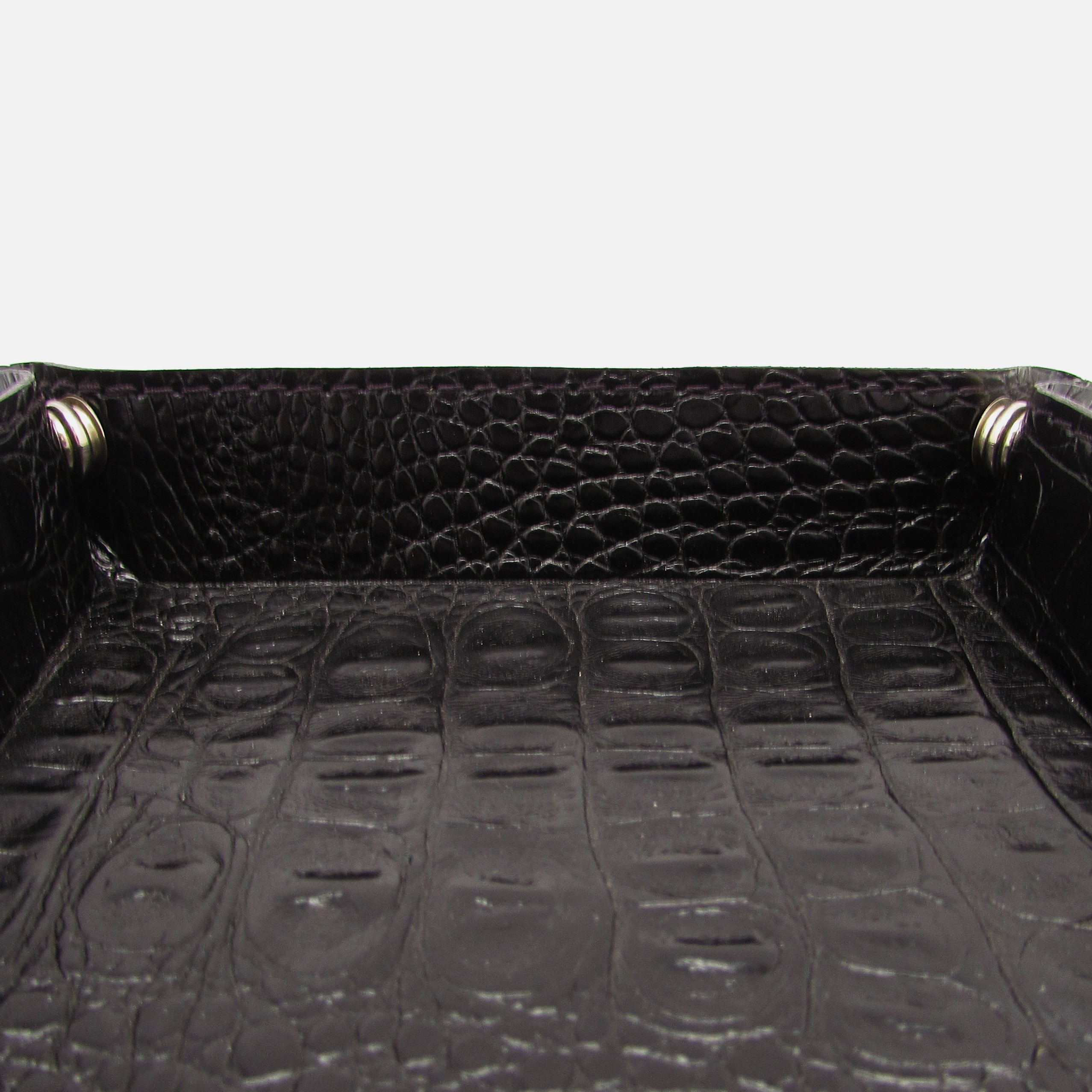 Lappas' Black Leather Valet Tray - Image 4