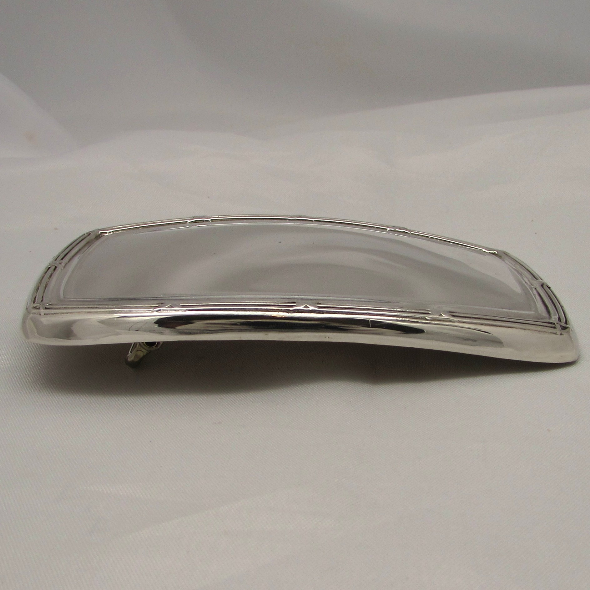 Sterling Belt Buckle with 36" Leather Belt - Image 6