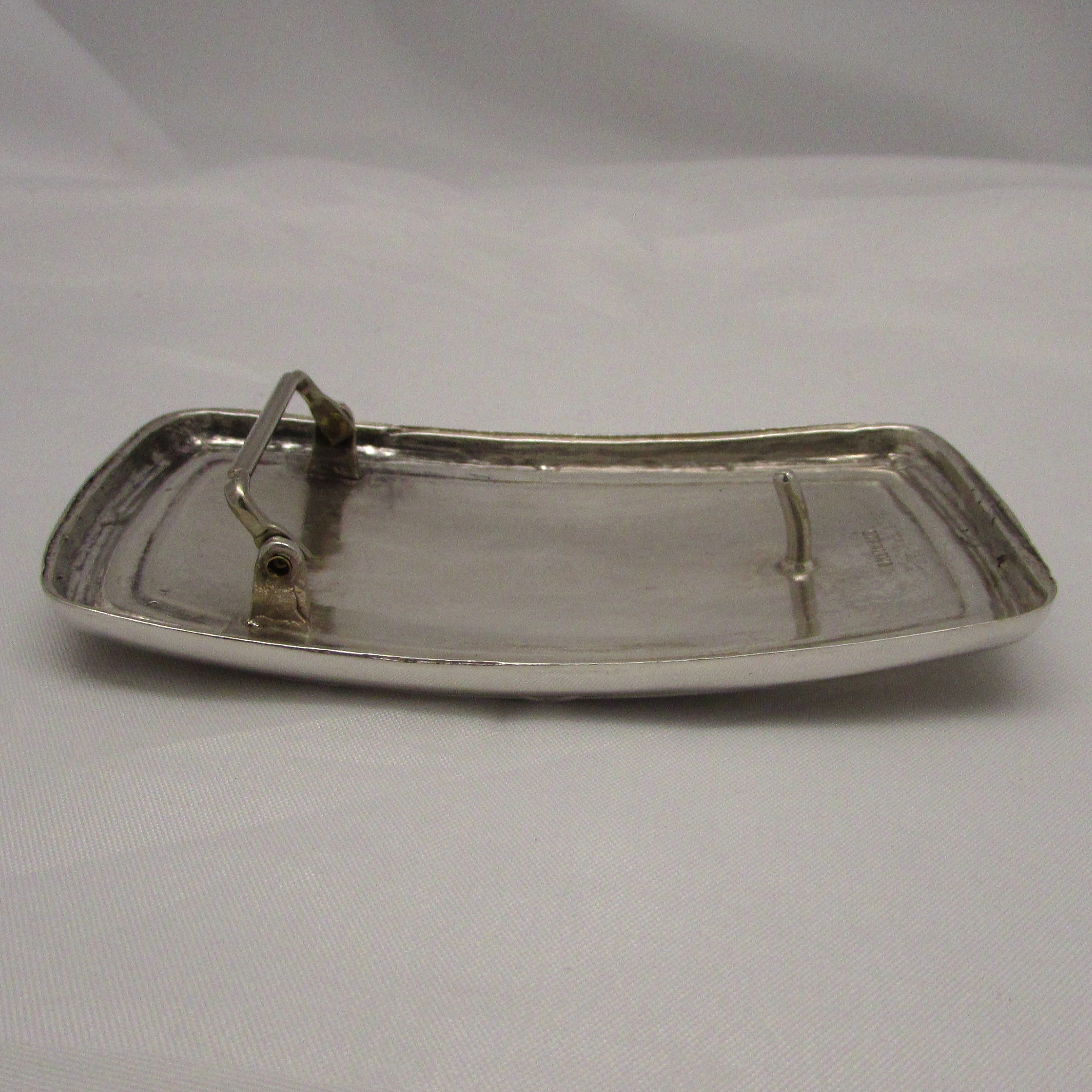 Sterling Belt Buckle with 36" Leather Belt - Image 5